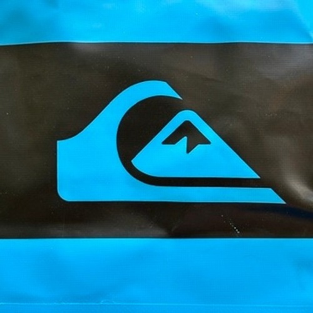 Quiksilver Sea Stash Waterproof Roll Top Backpack Blue Black - Picture 7 of 7